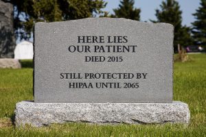 RIP, Your HIPAA Rights Aren’t Buried With You